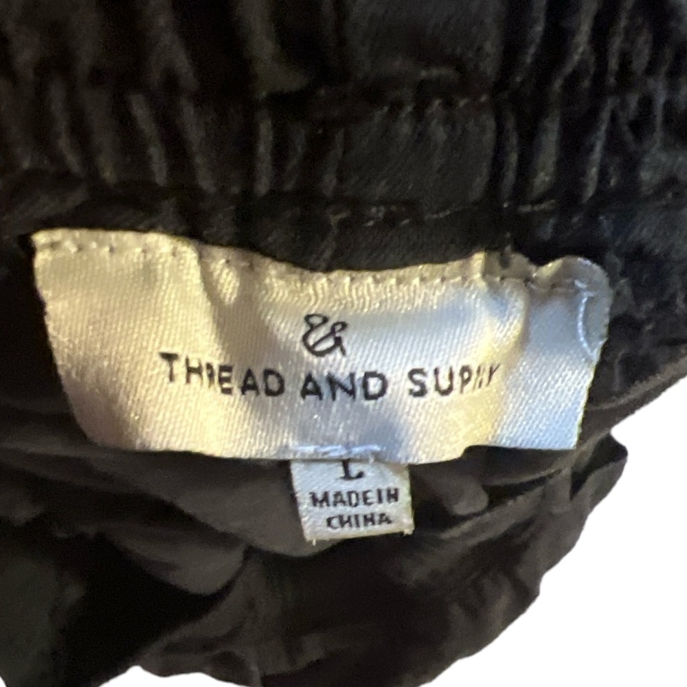 Thread & Supply | Organic Drawstring Cuff Ankle T… - image 7